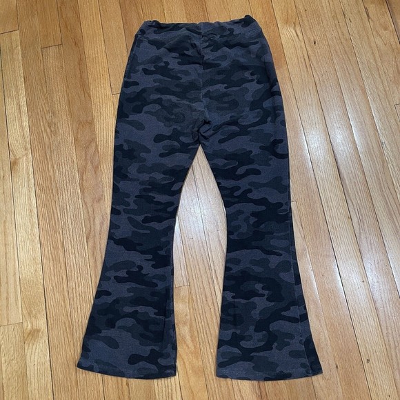 Sundry Womens Kick Flare Cropped Pant Size 2 Medium Camo *missing drawstring - Picture 3 of 12
